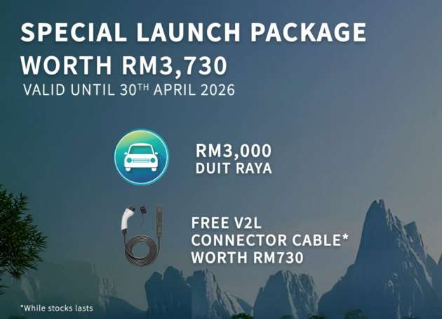 Check out the newly-launched Omoda C9 PHEV at 1 Utama this week – test drives, deals, RM3k Duit Raya!